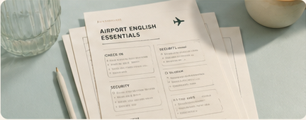 Preview of Airport English Essentials